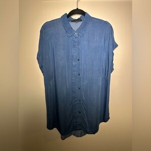 Eloquii Indigo Denim Shirt